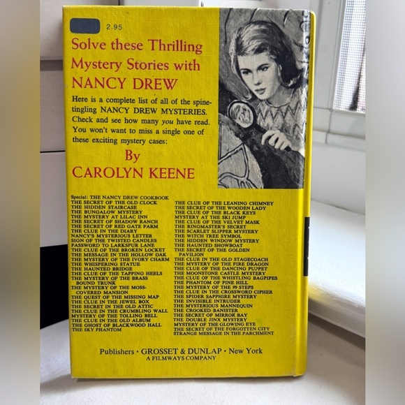 📚 Rare Vintage 1966 Nancy Drew The Mystery of the 99 Steps Hard Cover Book✨ - Picture 3 of 16